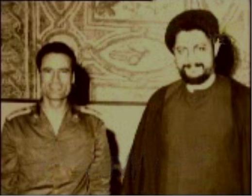 امام موسی صدر و قذافی