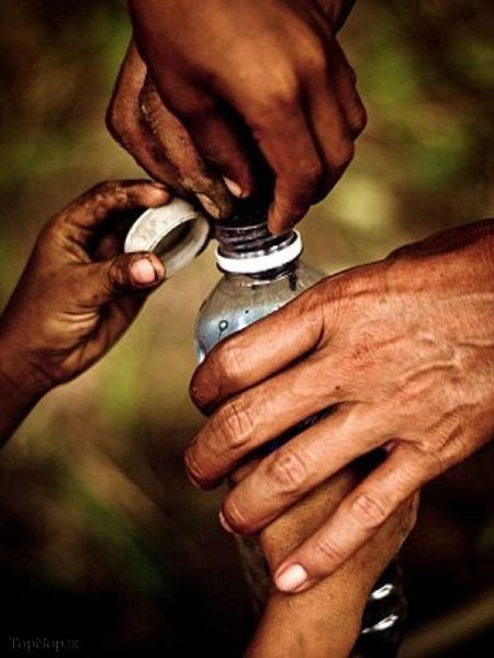 فست فود از نوع كامبوجي! (عکس)