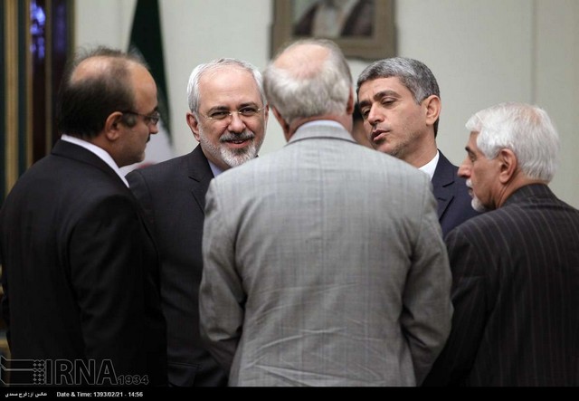 دیدار نواز شریف با روحانی (عکس)