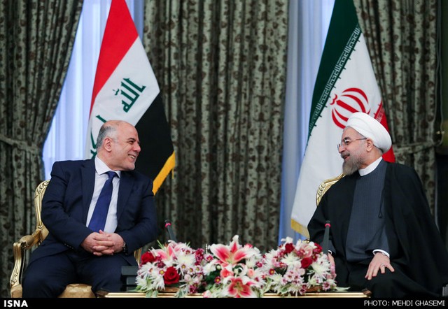 دیدار نخست وزیر عراق با روحانی (عکس)