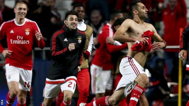 بنفیکا 1 - 0 زنیت / پیروزی لحظه آخری بنفیکا(+عکس)