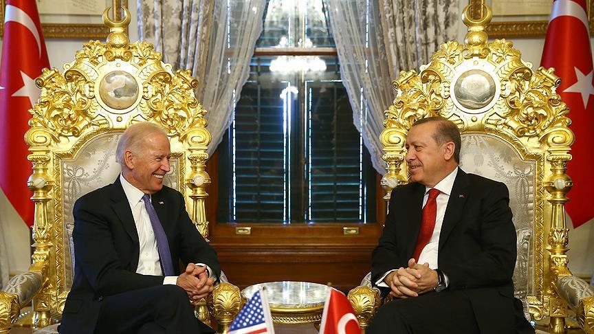 دیدار معاون اوباما با اردوغان (+عکس)