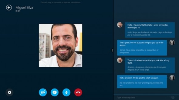 افزوده شدن مترجم آنی به اسکایپ برای کاربران ویندوز