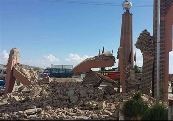 دروازه تاریخی «غزنی» افغانستان قبل و بعد از زلزله (+عکس)