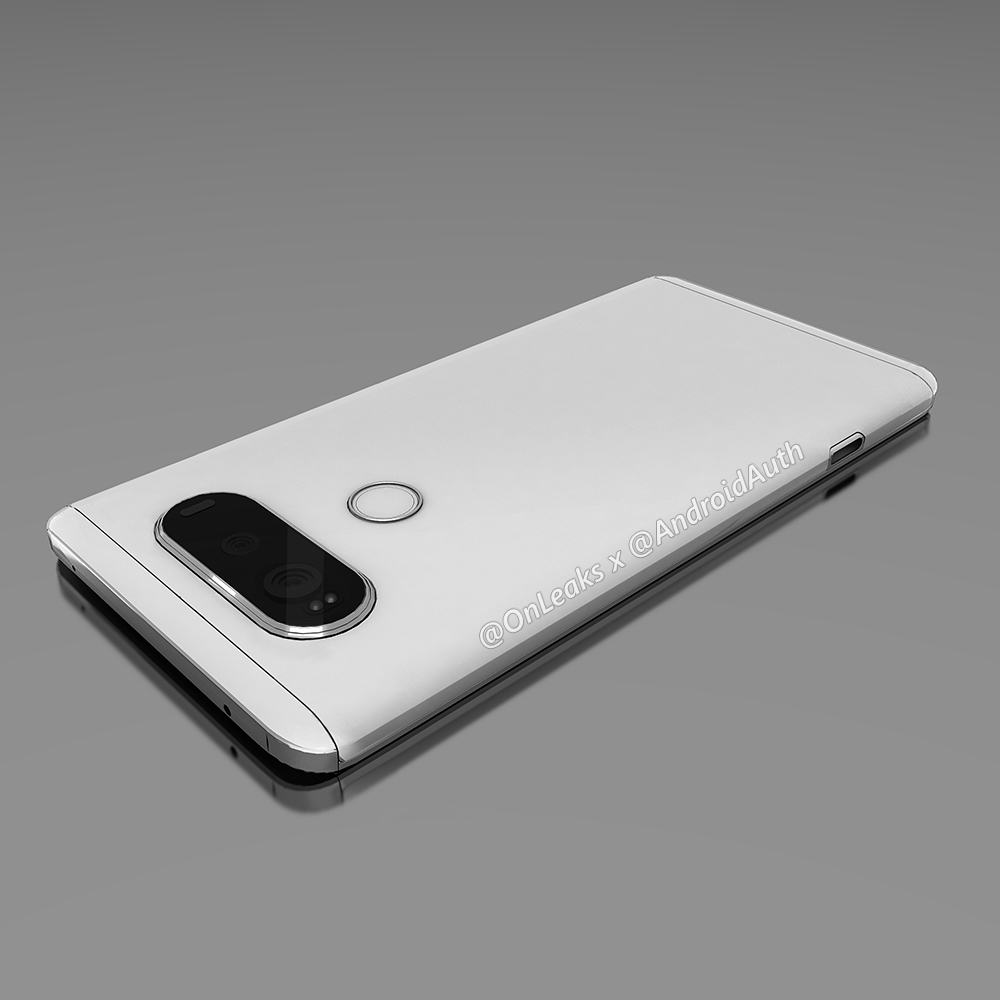 نخستین رندرهای LG V20 فاش شد