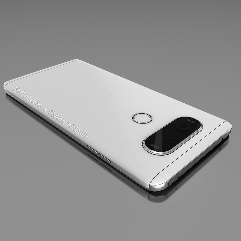 نخستین رندرهای LG V20 فاش شد