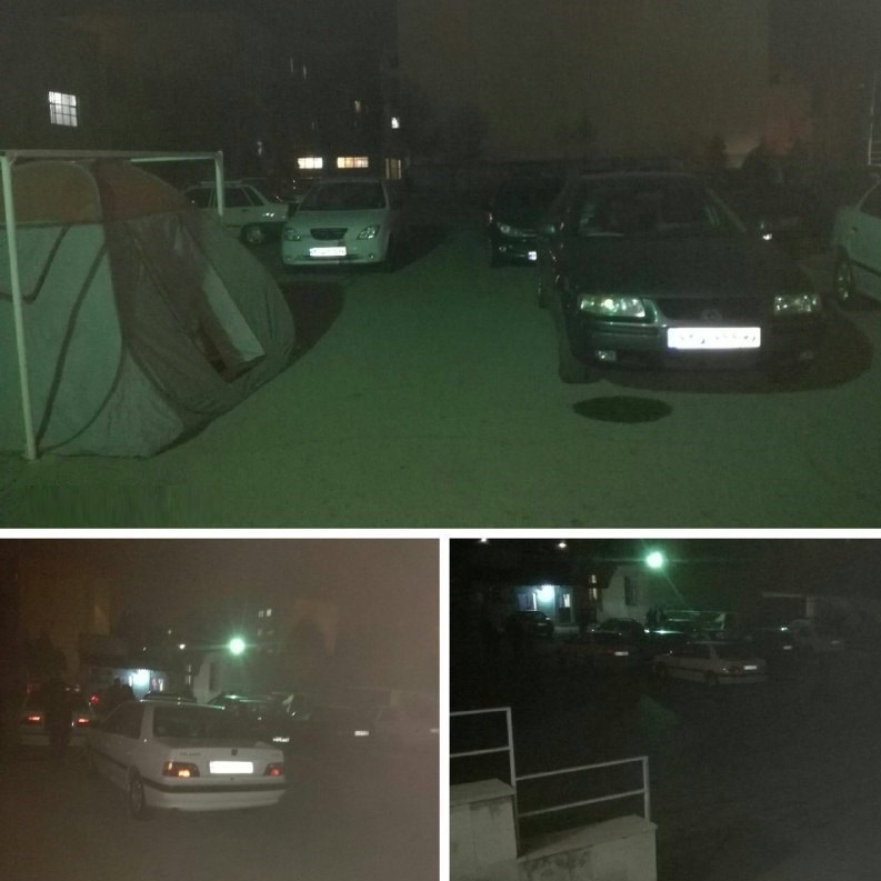 اسکان مردم در مدارس ملارد (عکس)