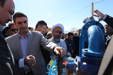 بهره برداری از پروژه مخزن ذخیره آب شهر نراق بهره برداری از پروژه مخزن ذخیره آب شهر نراق