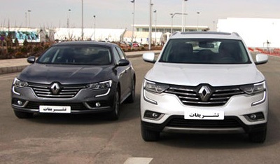 اعلام شرایط فروش اقساطی رنو کولئوس و تلیسمان با شرایط ویژه