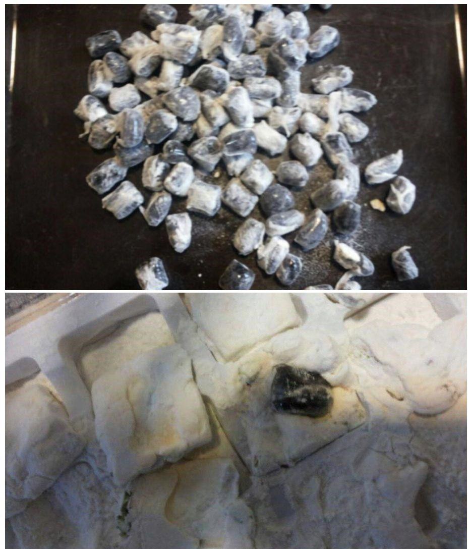 کشف گز با مغز تریاک در گمرک البرز (عکس)