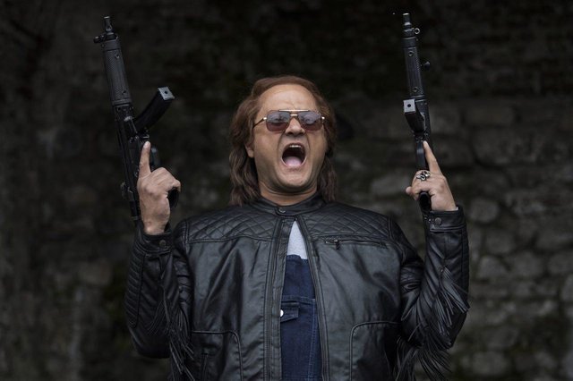 گریم متفاوت رامبد جوان در  گریم متفاوت رامبد جوان در