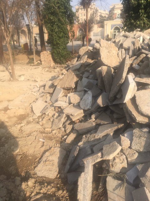 نامه شهرداری به اوقاف برای توقف تخریب قبور قدیمی امامزاده عبدالله (+ عکس) نامه شهرداری به اوقاف برای توقف تخریب قبور قدیمی امامزاده عبدالله (+ عکس)