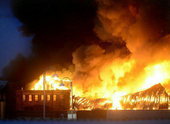 وقوع انفجاری مهیب در شهر «لستر» انگلیس (+عکس)