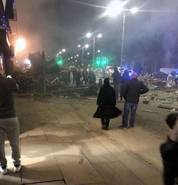 وقوع انفجاری مهیب در شهر «لستر» انگلیس (+عکس)