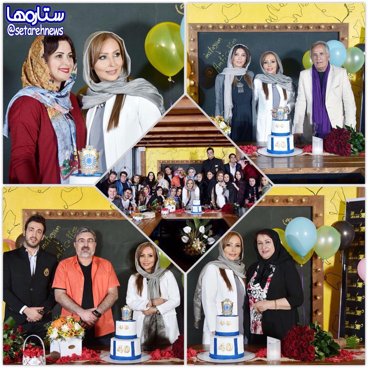 دورهمی پرستو صالحی و رفقا در کافه مجید مظفری (عکس)