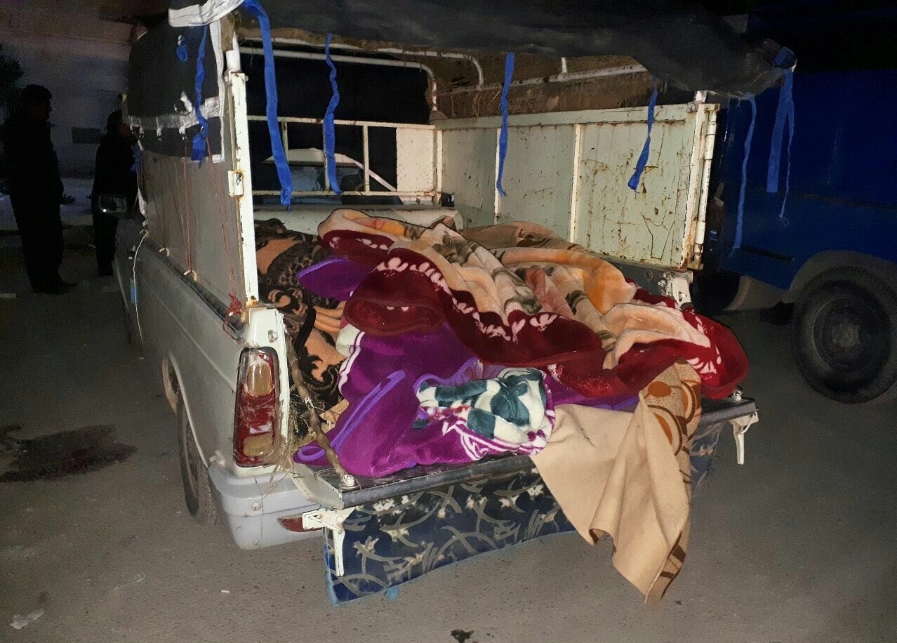 تصویری دلخراش از قربانیان زلزله ۷.۳ ریشتری قصرشیرین (عکس)