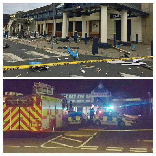 انفجار مهیب در انگلیس (+عکس)