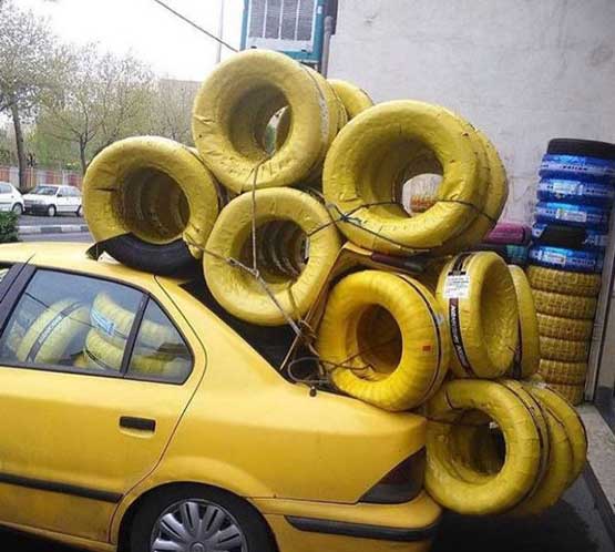 متفاوت ترین شیوه باربری (عکس)