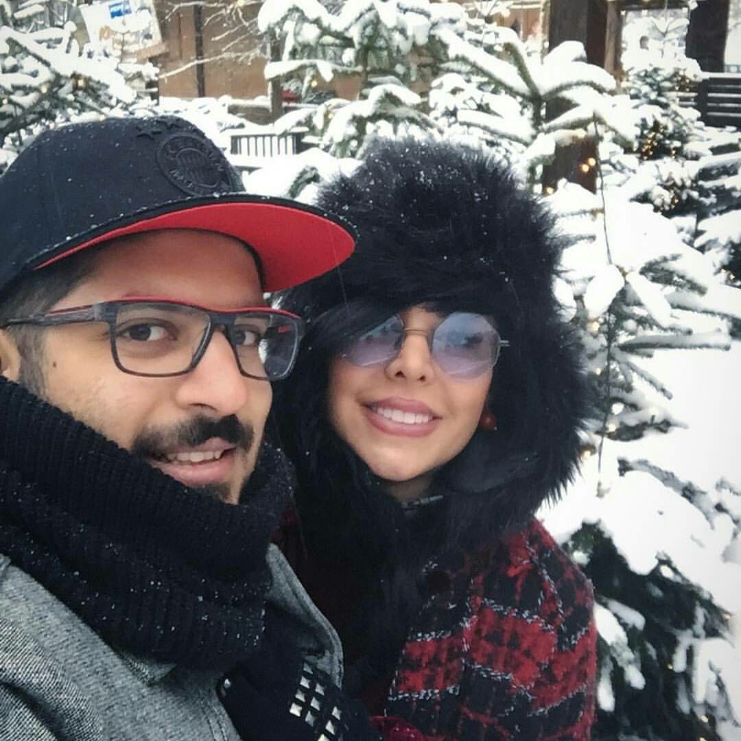 فلور نظری و پسرش در آلمان (عکس)