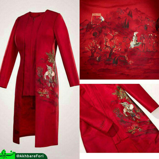 مانتوی 20 میلیونی شیرین و فرهاد (عکس)