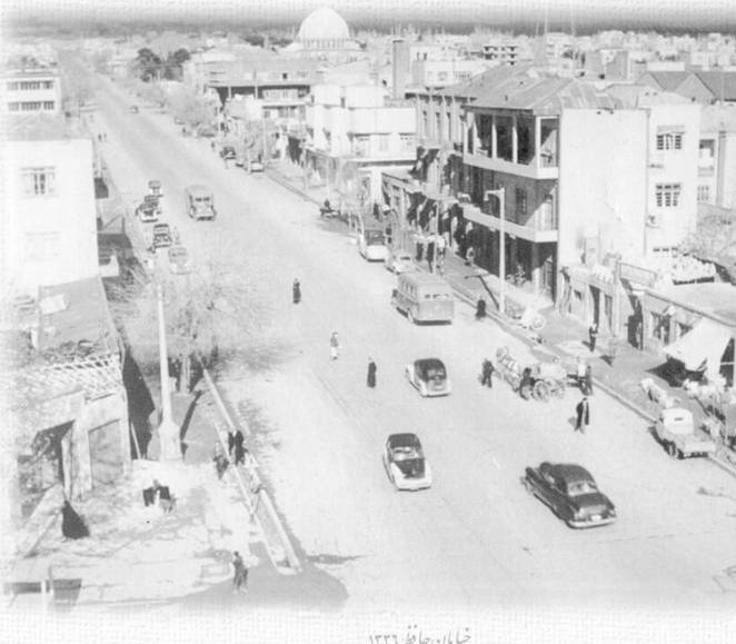 خیابان حافظ، 60 سال قبل (عکس)