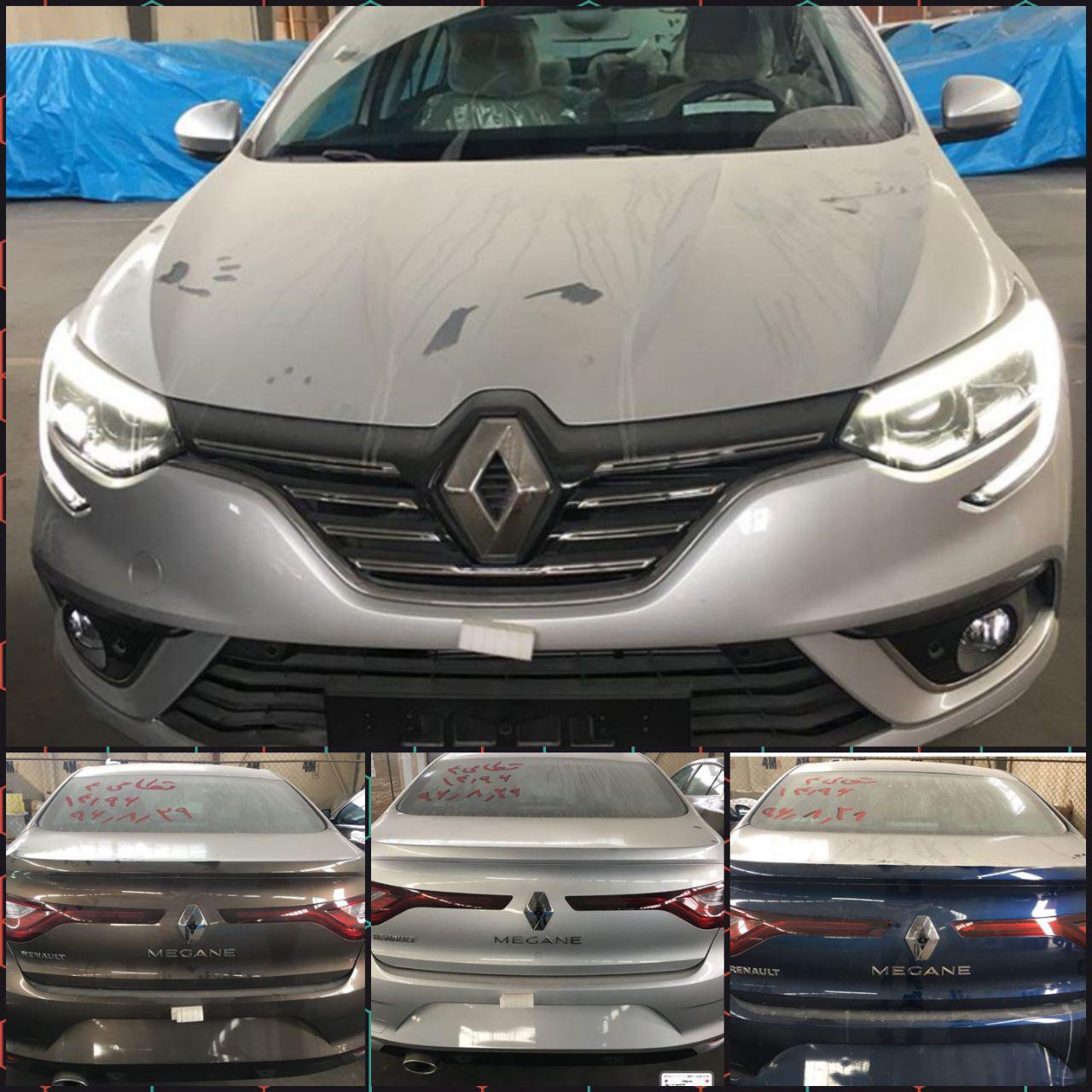 رنو مگان های جدید به گمرک رسید (+عکس)