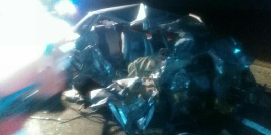 3 کشته در برخورد پراید با پژو در جاده تبریز- اهر (+عکس) 3 کشته در برخورد پراید با پژو در جاده تبریز- اهر (+عکس)