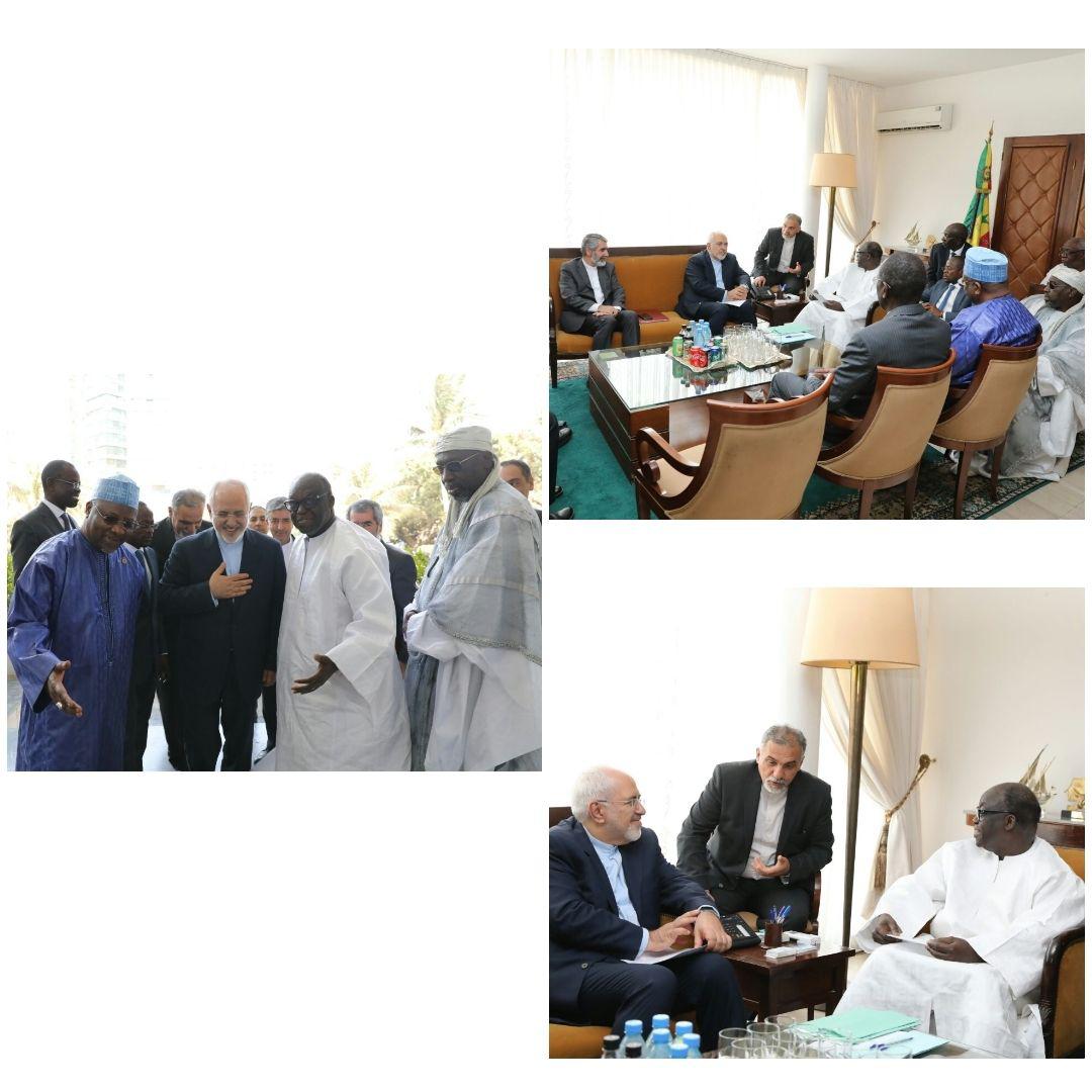 دیدار ظریف با رئیس مجلس سنگال (عکس) دیدار ظریف با رئیس مجلس سنگال (عکس)