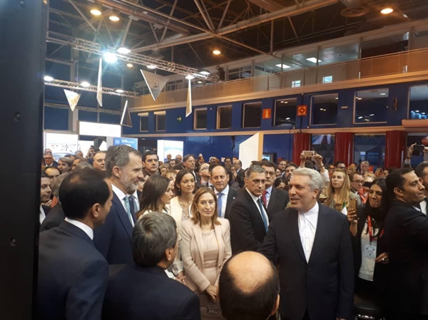 بازدید پادشاه اسپانیا از غرفه گردشگری ایران (+عکس) بازدید پادشاه اسپانیا از غرفه گردشگری ایران (+عکس)