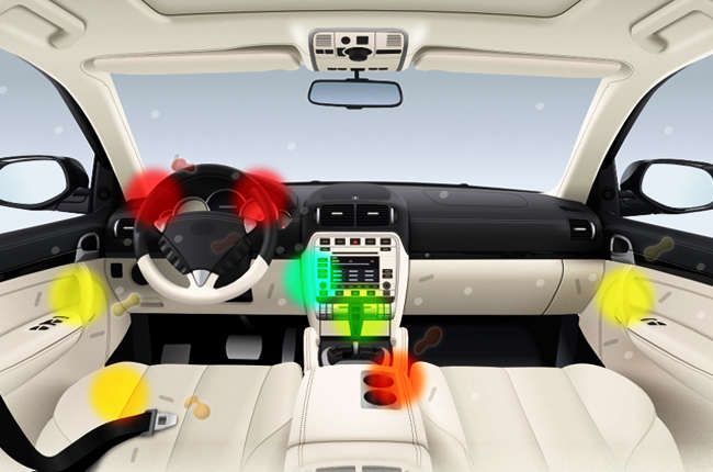 کابین خودرو آلوده‌ و بیماری‌زاست /فرمان خودرو 4 برابر آلوده‌تر از توالت