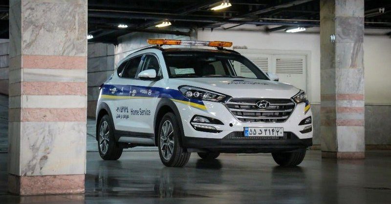 خودروهای هیوندای به ناوگان امدادی کرمان موتور پیوست / ارائه خدمات امدادی در 100 پایگاه در ایام نوروز (+ عکس)