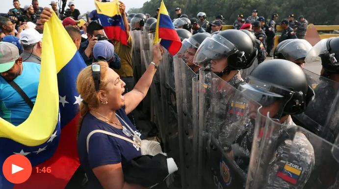 بحران کمک های غذایی به ونزوئلا/  بحران کمک های غذایی به ونزوئلا/