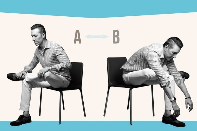 ترکیبی ساده از کار و ورزش! ترکیبی ساده از کار و ورزش!