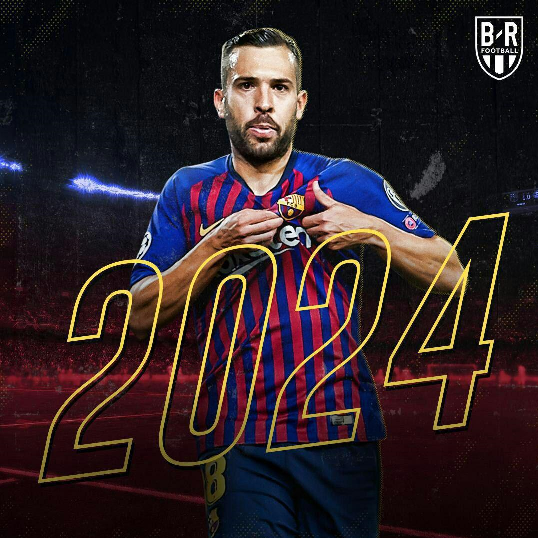 تمدید قرارداد جوردی آلبا تا 2024 با بارسلونا