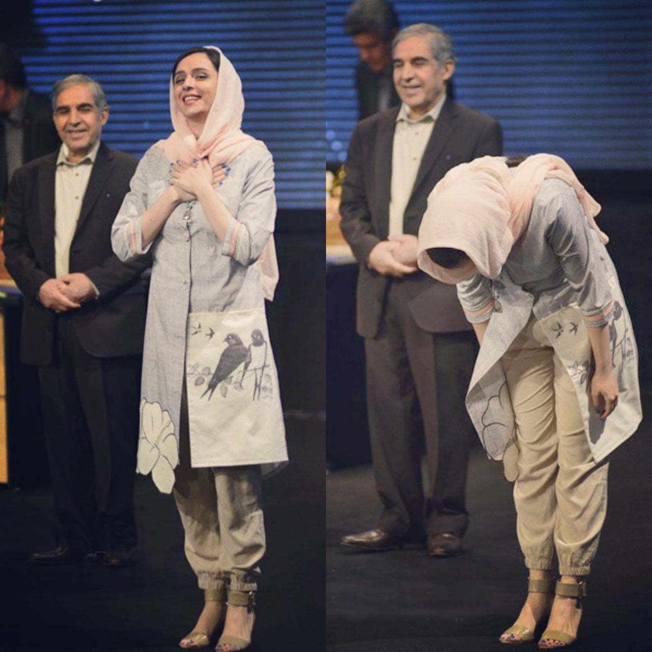 «ترانه علیدوستی» در یک مراسم (عکس)