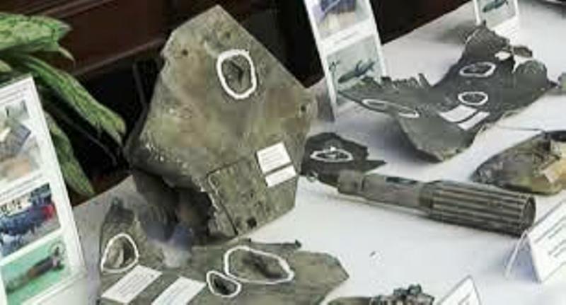 عربی 21: روسیه تصاویر لاشه موشک های آمریکا را به نمایش گذاشت (+عکس)