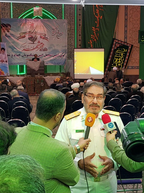 جواب شمخانی به پمپئو: حضور ایران در عراق و سوریه به درخواست این کشورهاست /  پرونده مذاکرات هسته ای ایران دوباره باز نمی شود جواب شمخانی به پمپئو: حضور ایران در عراق و سوریه به درخواست این کشورهاست /  پرونده مذاکرات هسته ای ایران دوباره باز نمی شود