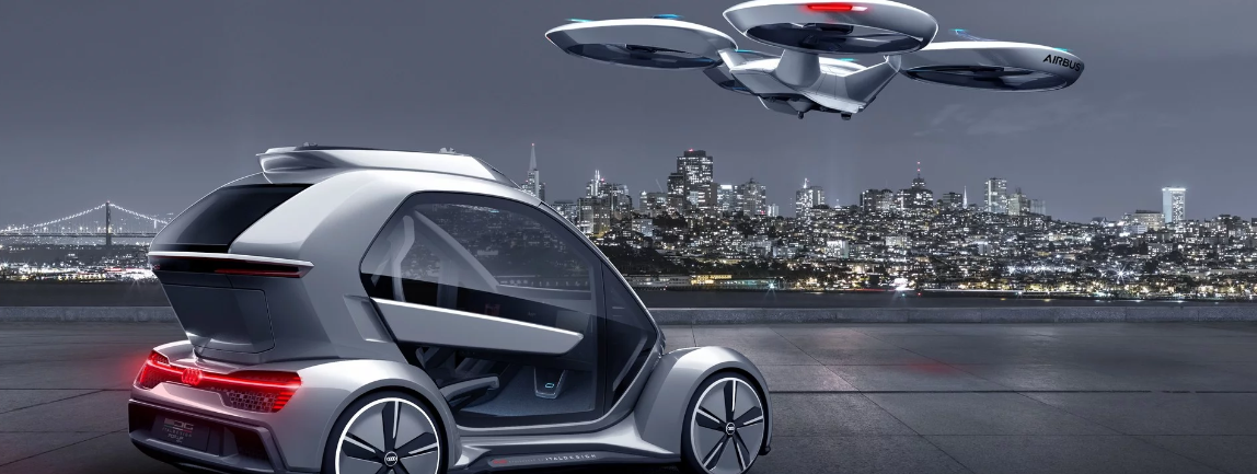 آئودی و ایرباس در حال توسعه تاکسی‌های پرنده