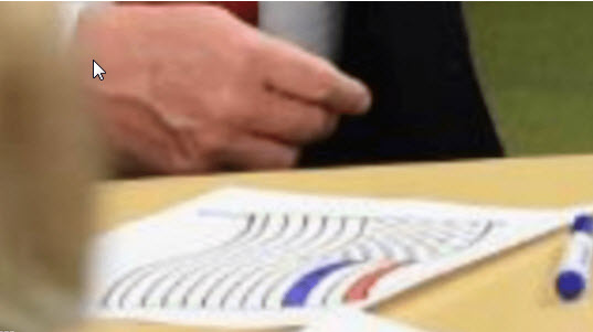 ترامپ پرچم کشورش را به اشتباه رنگ آمیزی کرد (+عکس)