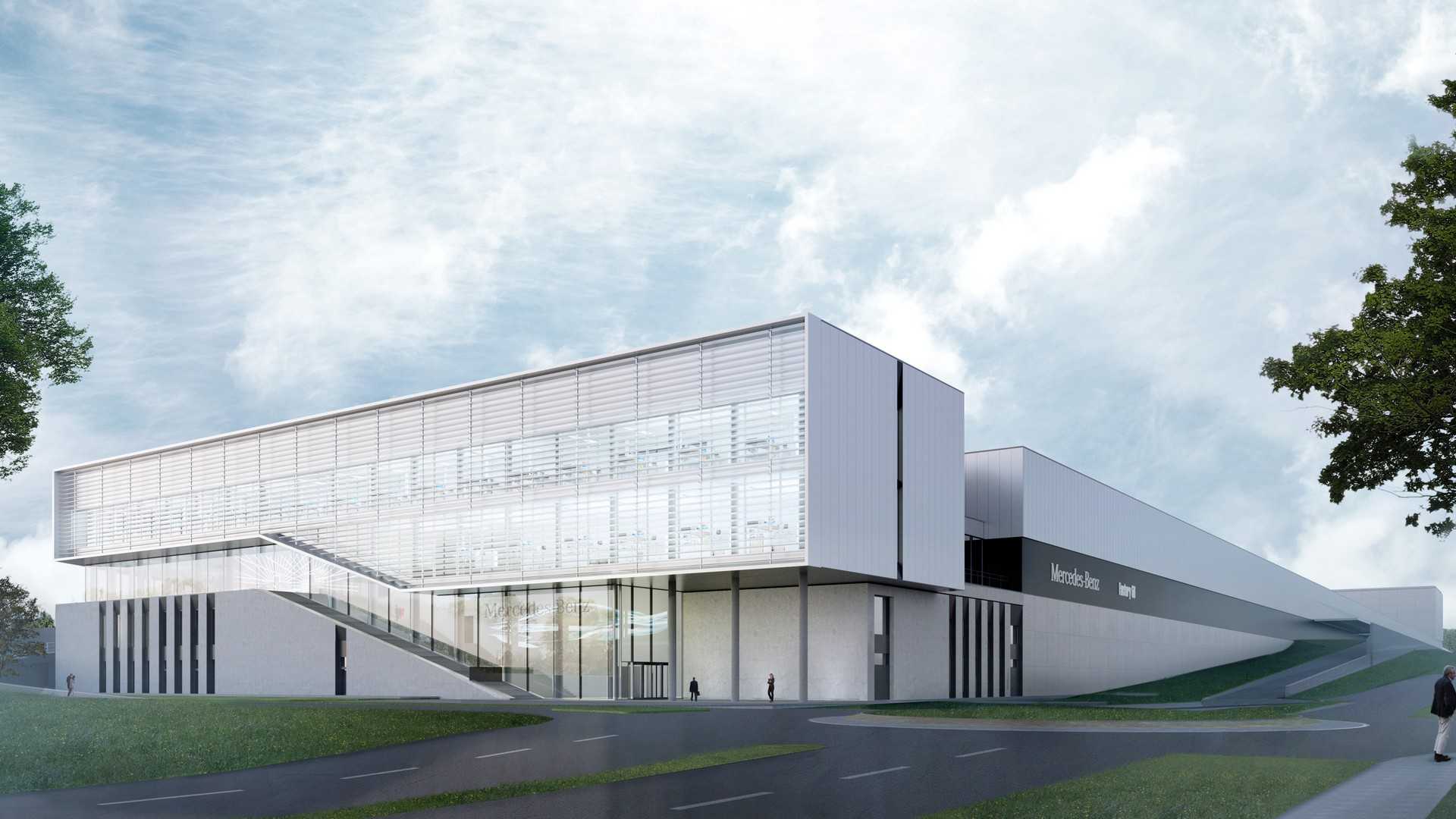 مدرنترین سالن تولید در جهان در کمپانی بنز/ مدرنترین سالن تولید در جهان در کمپانی بنز/