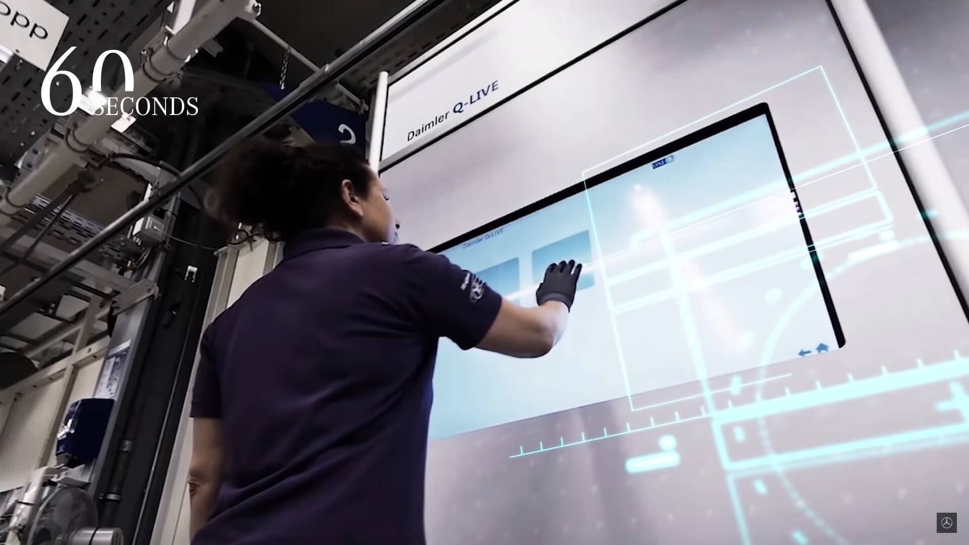 مدرنترین سالن تولید در جهان در کمپانی بنز/ مدرنترین سالن تولید در جهان در کمپانی بنز/