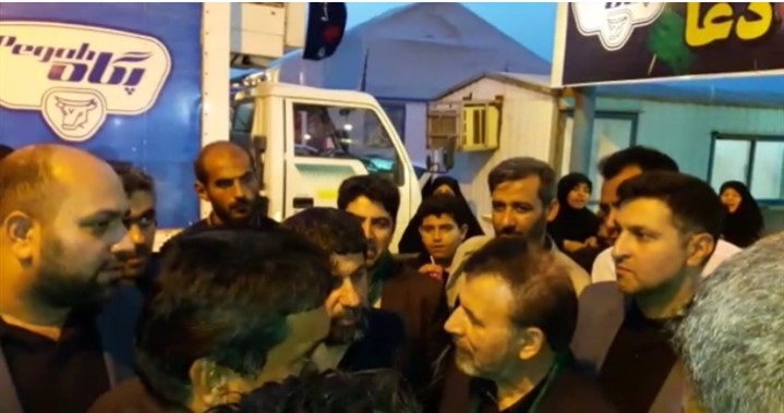 بازدید رئیس دفتر رئیس جمهور از موکب پگاه در&nbsp;شلمچه &nbsp;