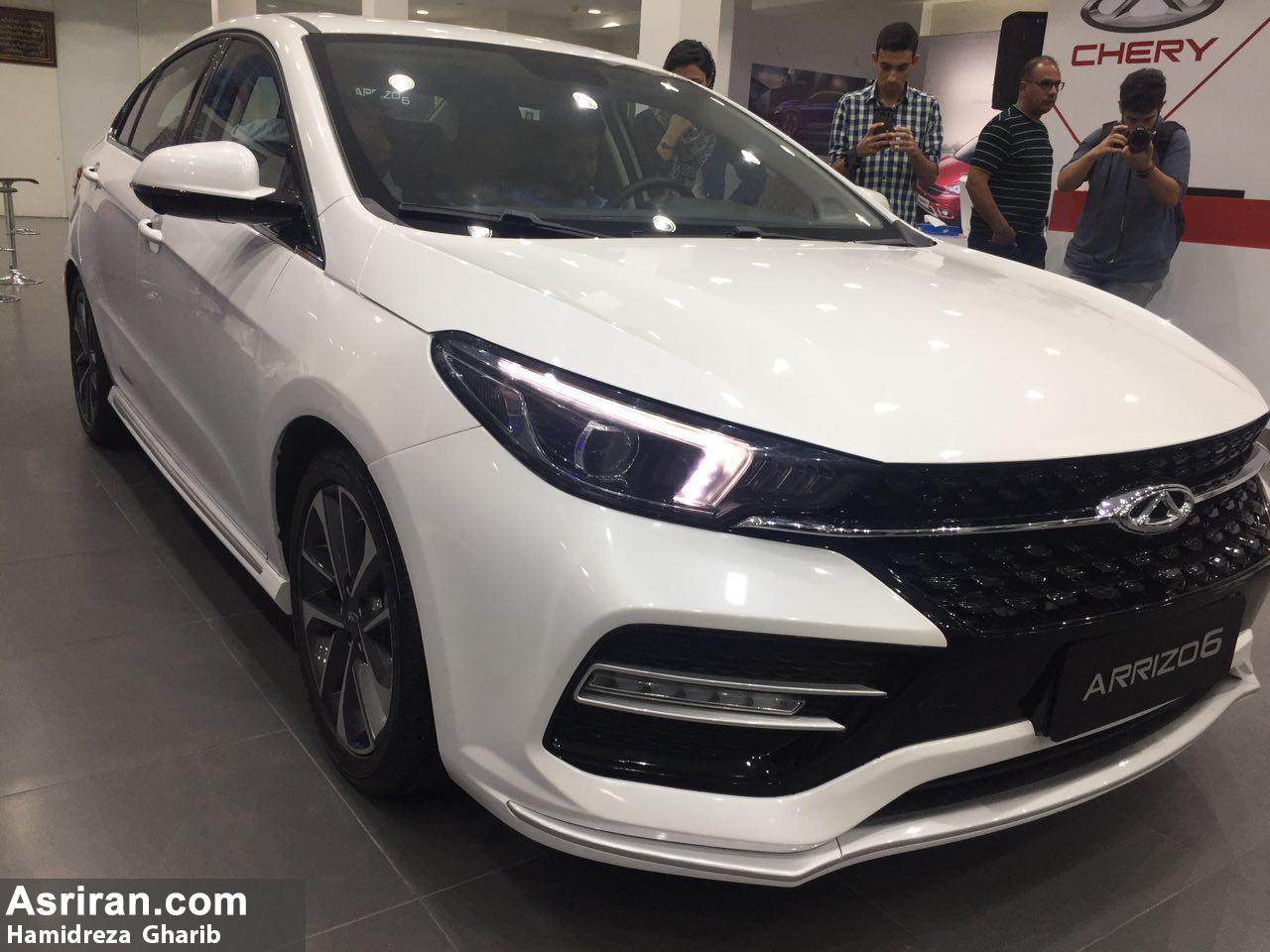 رونمایی از جدید ترین خودروی «چری» در شانگهای/ عرضه هم زمان در چین و ایران (+عکس)