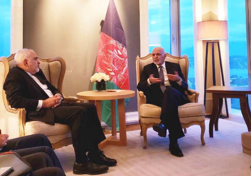 دیدار ظریف و رئیس جمهور افغانستان در ژنو (عکس) دیدار ظریف و رئیس جمهور افغانستان در ژنو (عکس)