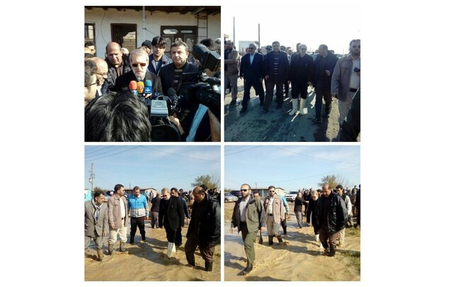 لاریجانی خطاب به سیل‌زدگان استانها:نگران نباشید، بودجه خسارات سیل را پیگیری و تامین می کنیم