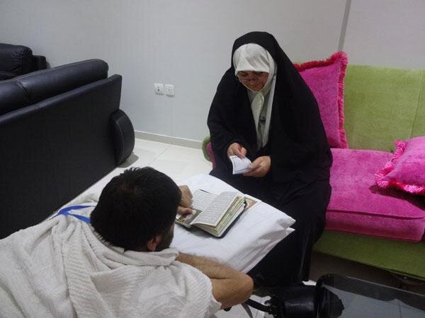 پرستاران مرغان شکسته بال جنگ، فرشتگان بهشتی روی زمین پرستار