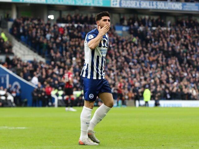 جهانبخش بهترین بازیکن ماه دسامبر برایتون علیرضا جهانبخش