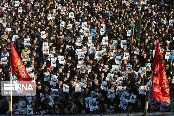 خاکسپاری سردار شهید سلیمانی به زمان دیگری موکول شد خاکسپاری سردار شهید سلیمانی به زمان دیگری موکول شد