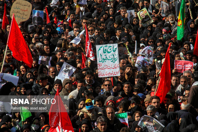 جان باختن بیش از 50 نفر در تشییع پیکر سردار سلیمانی تشییع پیکر سردار سلیمانی