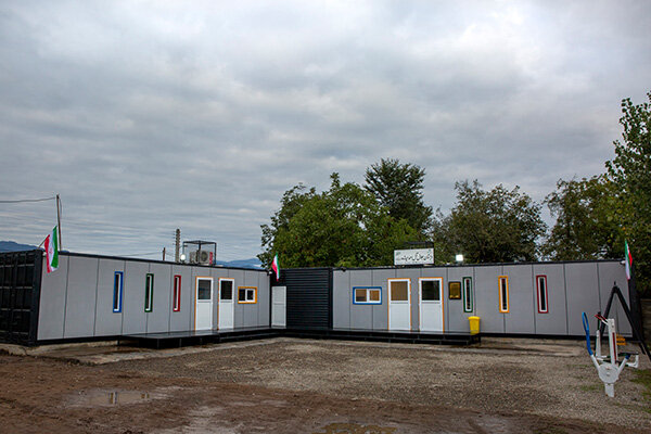 بهره&zwnj;برداری از نسل جدید مدارس کانتینری در استان گیلان